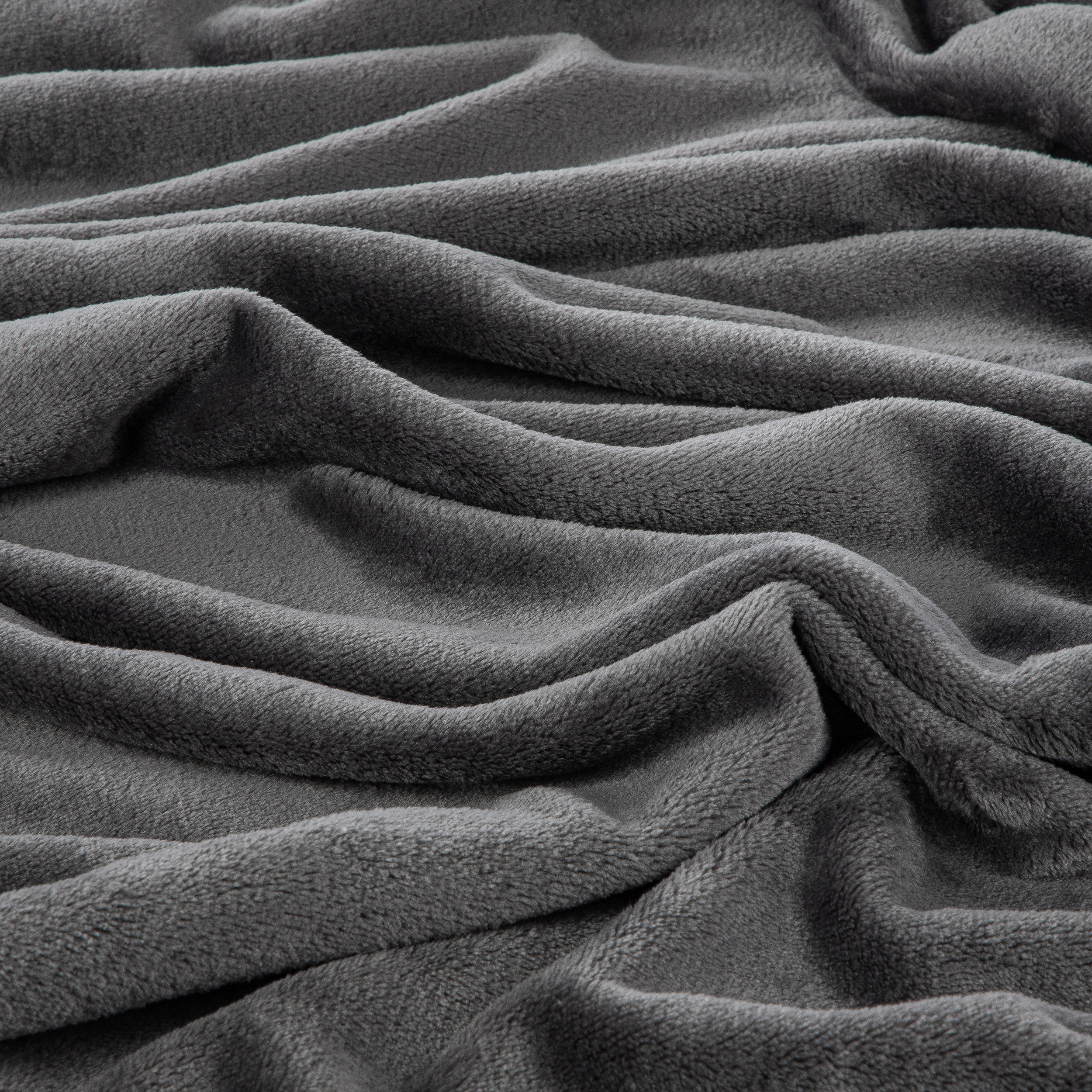 Cashmere touch Bettwäsche 135x200 + 80x80 cm anthrazit