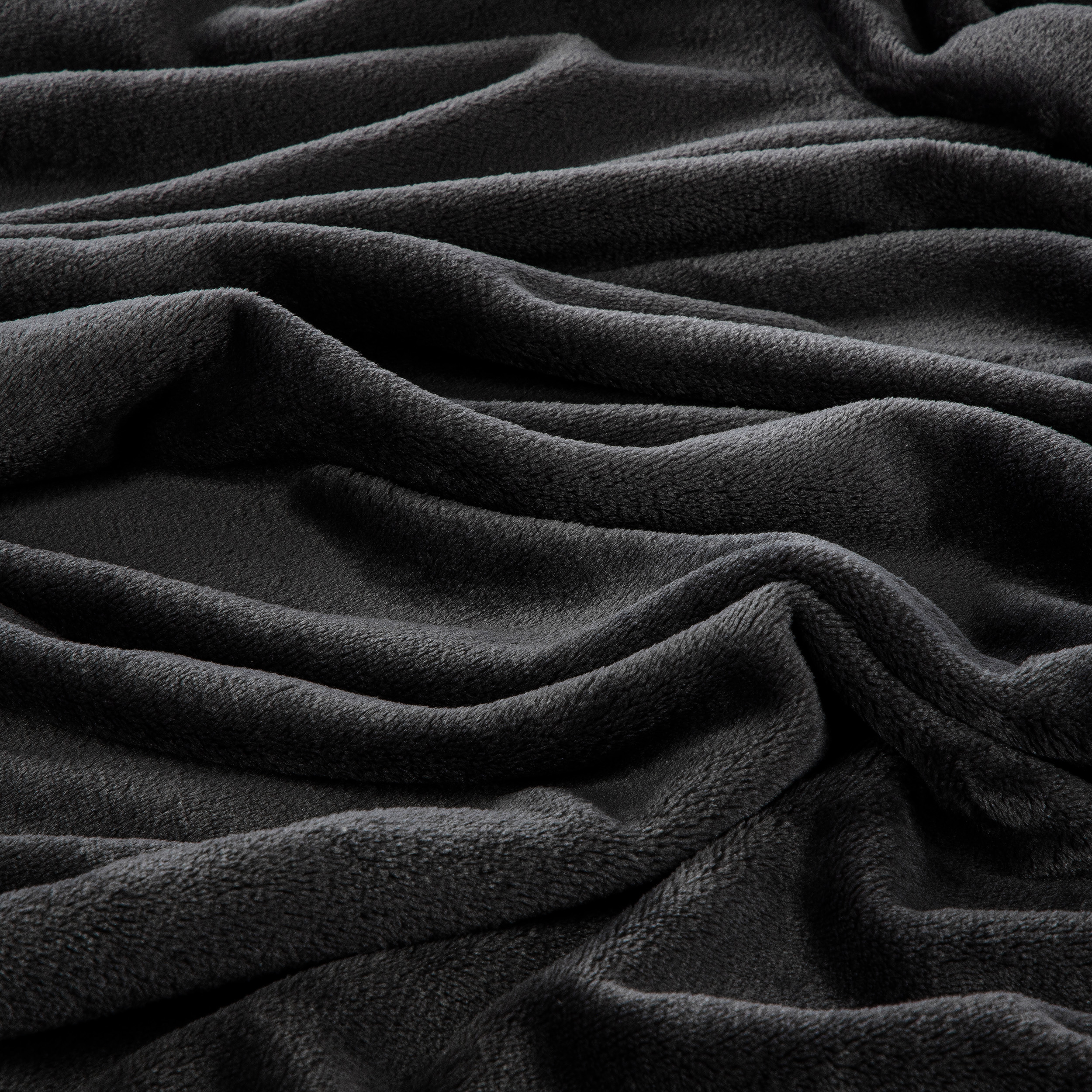 Cashmere touch Bettwäsche 155x220 + 80x80 cm grau/schwarz
